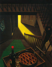 Load image into Gallery viewer, Light at the end of the staircase Art Print by Sergio Ceccotti. 1991