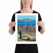 Load image into Gallery viewer, Still Life on the Terrace Art Print by Sergio Ceccotti. 1983