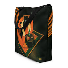 Load image into Gallery viewer, Cat in Sofa Art Bag by Martin Leman