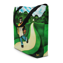 Load image into Gallery viewer, Roller Skate Cat Art Bag by Martin Leman