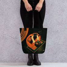 Load image into Gallery viewer, Cat in Sofa Art Bag by Martin Leman