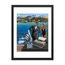 Load image into Gallery viewer, By the Lake Art Print by Sergio Ceccotti. 1987