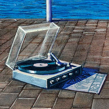 Load image into Gallery viewer, Still Life on the Terrace Art Print by Sergio Ceccotti. 1983