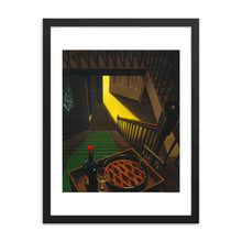 Load image into Gallery viewer, Light at the end of the staircase Art Print by Sergio Ceccotti. 1991