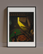 Load image into Gallery viewer, Light at the end of the staircase Art Print by Sergio Ceccotti. 1991
