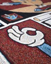 Load image into Gallery viewer, "Coffee Black" Woven Art Blanket by YeYe Weller