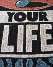 Load image into Gallery viewer, "Enjoy Your Life" Woven Art Blanket by YeYe Weller