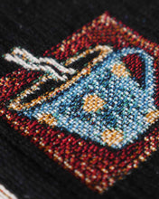 Load image into Gallery viewer, "Coffee Black" Woven Art Blanket by YeYe Weller