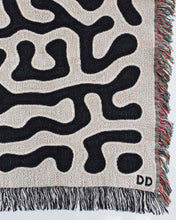 Load image into Gallery viewer, "Coral" Woven Art Blanket by Adrià Molins