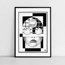 Load image into Gallery viewer, "Android" Art Print by Lu'ay Sami