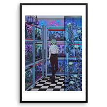 Load image into Gallery viewer, "Aquarium" Art Print by Amidstsilence / Kelsey Smith