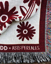 Load image into Gallery viewer, "Bird Nest" Woven Art Blanket by Asis Percales