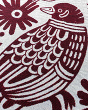 Load image into Gallery viewer, "Bird Nest" Woven Art Blanket by Asis Percales