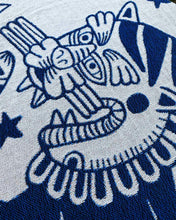 Load image into Gallery viewer, "Botanic Tiger" Woven Art Blanket by Asis Percales