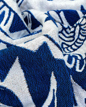 Load image into Gallery viewer, Flower Power Tiger Woven Art Blanket by Asis Percales