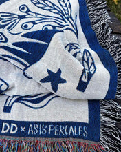 Load image into Gallery viewer, "Botanic Tiger" Woven Art Blanket by Asis Percales