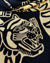 Load image into Gallery viewer, "Tiger Loop" Woven Art Blanket by Asis Percales