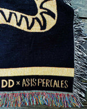 Load image into Gallery viewer, "Tiger Loop" Woven Art Blanket by Asis Percales