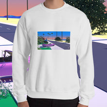 Load image into Gallery viewer, "Tropical Transit" Unisex Sweatshirt by Trey Trimble