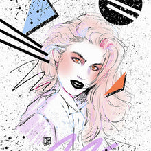Load image into Gallery viewer, "Cindy Crawford" Art Print by Mizucat