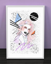 Load image into Gallery viewer, "Cindy Crawford" Art Print by Mizucat