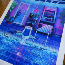 Load image into Gallery viewer, "Midnight Reflections" by Amidstsilence / Kelsey Smith