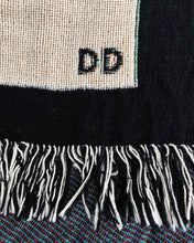 Load image into Gallery viewer, "Smoking Hands" Woven Art Blanket by Daphna Sebbane