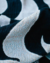 Load image into Gallery viewer, "Happy Snakes" Black. Woven Art Blanket by Everyday Shaman