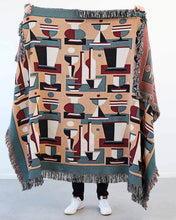 Load image into Gallery viewer, "Repeat Cocktail" Woven Bed Cover by Jacco Bunt