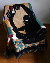 Load image into Gallery viewer, "Make your own Vision" Woven Art Blanket by Lena Mačka