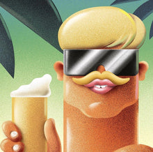 Load image into Gallery viewer, "Shady Beer" Sweatshirt by Emil Sellström