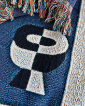 Load image into Gallery viewer, "Lemon Light" Woven Art Blanket by Jacco Bunt
