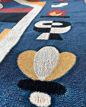 Load image into Gallery viewer, "Lemon Light" Woven Art Blanket by Jacco Bunt