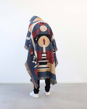 Load image into Gallery viewer, "Lemon Light" Woven Art Blanket by Jacco Bunt