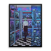 Load image into Gallery viewer, "Aquarium" Art Print by Kelsey Smith / Amidstsilence. No Border