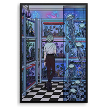 Load image into Gallery viewer, "Aquarium" Art Print by Kelsey Smith / Amidstsilence. No Border