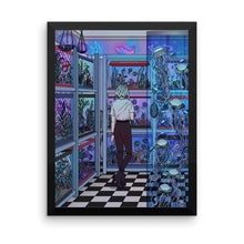 Load image into Gallery viewer, "Aquarium" Art Print by Kelsey Smith / Amidstsilence. No Border