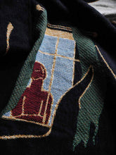 Load image into Gallery viewer, "Know Each Other" Woven Art Blanket by Lena Mačka