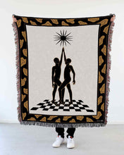 Load image into Gallery viewer, "Sun" Woven Art Blanket by Lena Mačka