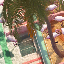 Load image into Gallery viewer, "Miami Beach" Art Print by SR Formica