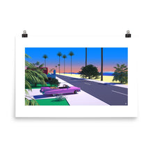 Load image into Gallery viewer, "Tropical Transit" Art Print by Trey Trimble