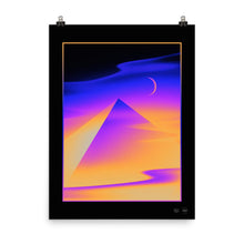 Load image into Gallery viewer, "Pyramid Dreams" Art Print by Victor Moatti