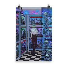 Load image into Gallery viewer, "Aquarium" Art Print by Kelsey Smith / Amidstsilence. No Border
