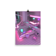 Load image into Gallery viewer, "Neon Love Room" Jess Audrey Art Print. Limited Edition