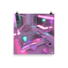 Load image into Gallery viewer, "Neon Love Room" Jess Audrey Art Print. Limited Edition