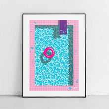 Load image into Gallery viewer, "Cool In The Pool" Art Print by Jiro Bevis. Limited Edition