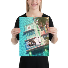 Load image into Gallery viewer, "Miami Beach" Art Print by SR Formica