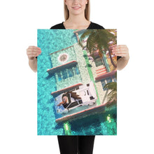 Load image into Gallery viewer, "Miami Beach" Art Print by SR Formica
