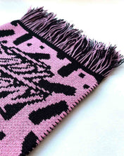 Load image into Gallery viewer, Bubble Gum Licorice Knitted Scarf