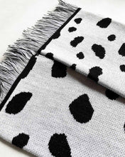 Load image into Gallery viewer, Dalmatian Knitted Scarf